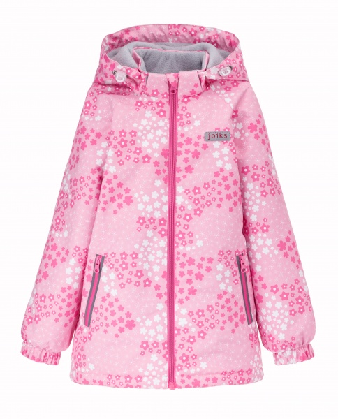 Куртка детская для девочек JOIKS р.122 розовый EW-131 