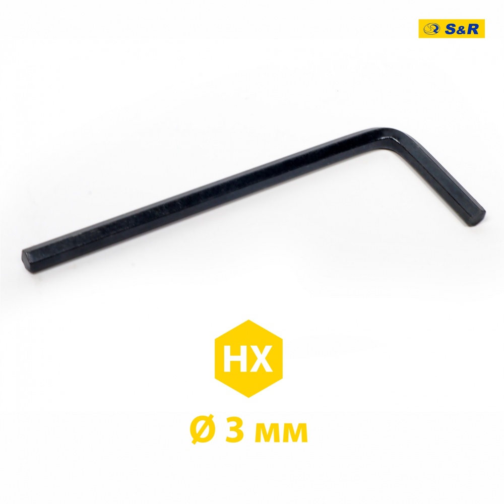 Набор сверл по дереву S&R Meister с зенкером 3-10 мм 7 шт. 216900007