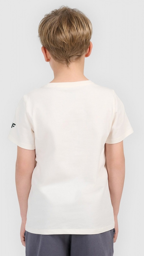 Футболка 4F TSHIRT M2815 4FJWSS26TTSHM2815-11S р.134 білий