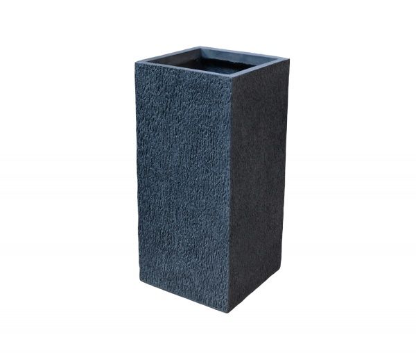 Кашпо Engard Бенуе 28х28х60 см прямокутний 47 л сірий (GA73-1) 