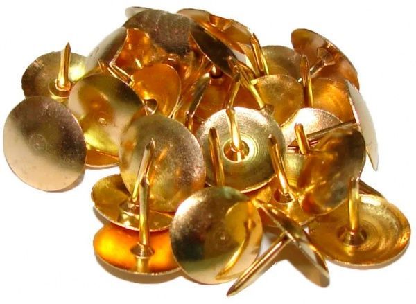 Кнопки канцелярські SCHOLZ мідні 4830 SOZ 04110020 