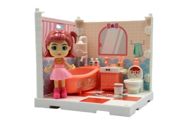 Ігровий набір Funky Toys Затишний куточок. Ванна кімната з лялькою FT3108 