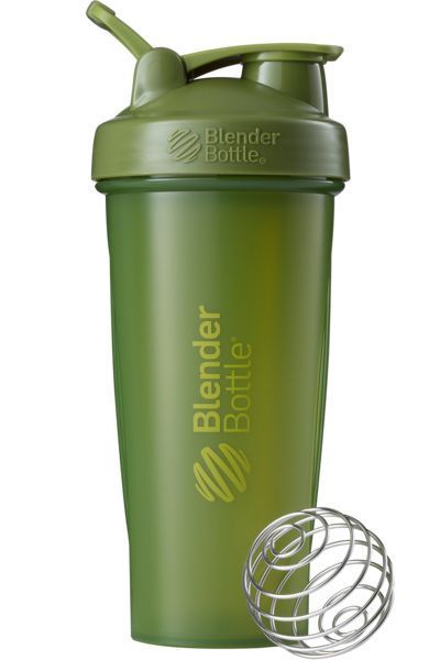 Шейкер спортивний 820 мл хакі Blender Bottle Classic 28oz Moss Blender Bottle