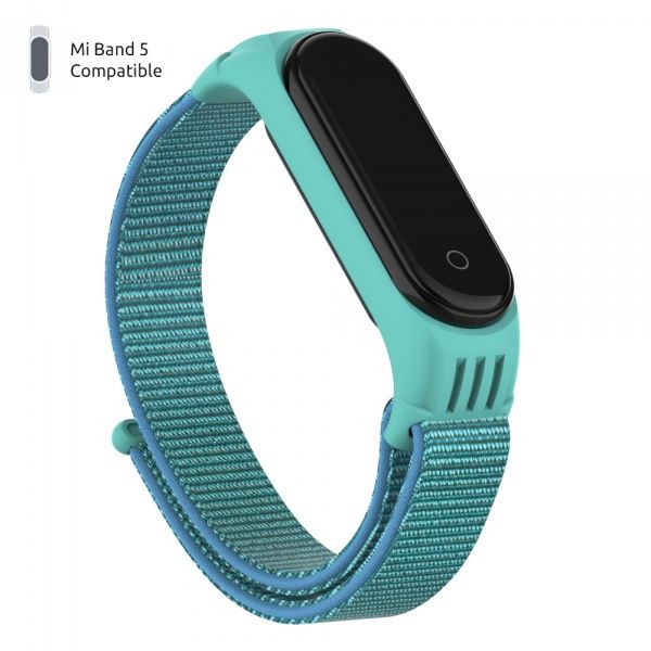 Ремінець для фітнес-браслета Armorstandart Sport Loop для Xiaomi Mi Band 5 Mint (ARM56869) 56869 