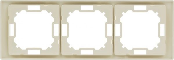 Рамка тримісна Simon Basic Neos універсальна кремовий BMRC3/12