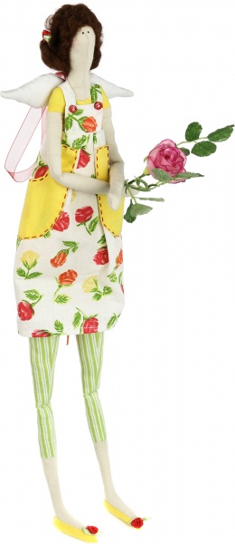 Кукла интерьерная Ангел цветочный