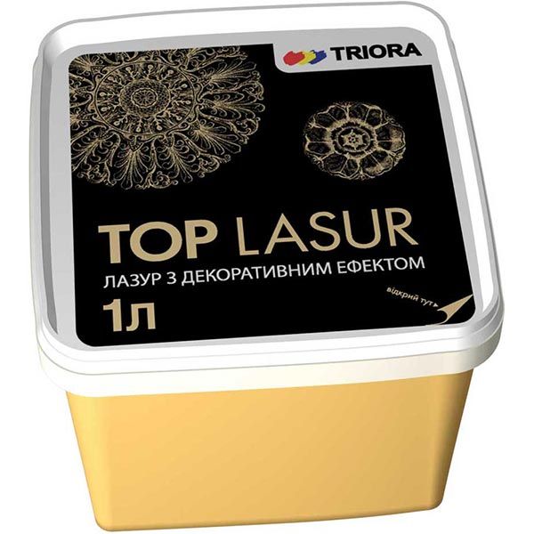 Лазур Triora Top Lasur перламутр 1 л