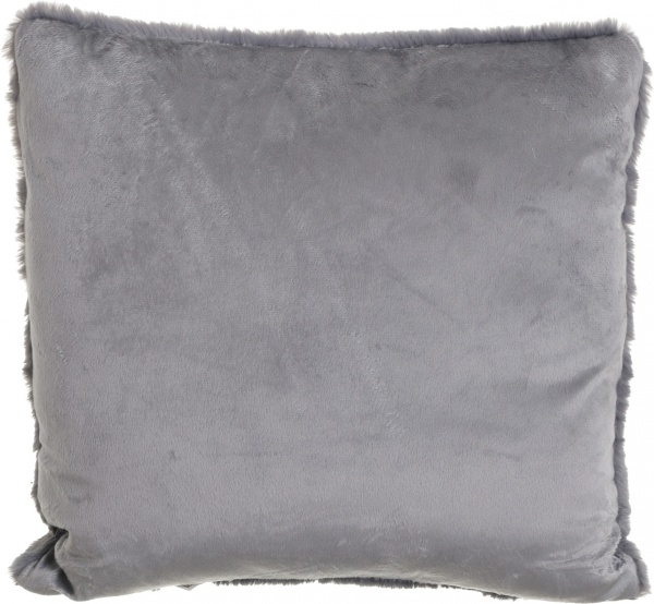 Подушка KM 100% полиэстер 45x45 см серый 