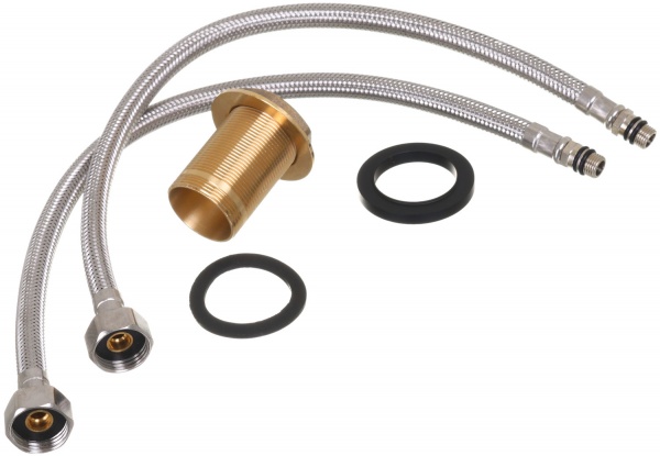 Змішувач для умивальника EGO Soft високий матовий чорний