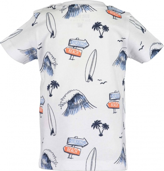 Футболка для мальчиков Blue Seven р.74 белый 928120 X_001_р.74 