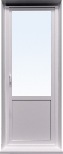 Дверь металлопластиковая Windoff's 90215805 850x2150 мм правая 