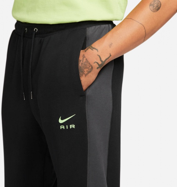 Штани Nike M NSW NIKE AIR FT PANT DQ4202-011 р. L чорний