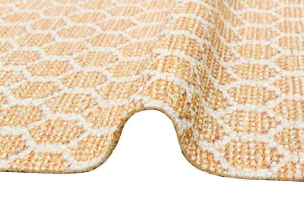 Ковер Ekohali Bodrum BD 06 Yellow 120x180 см двусторонний 