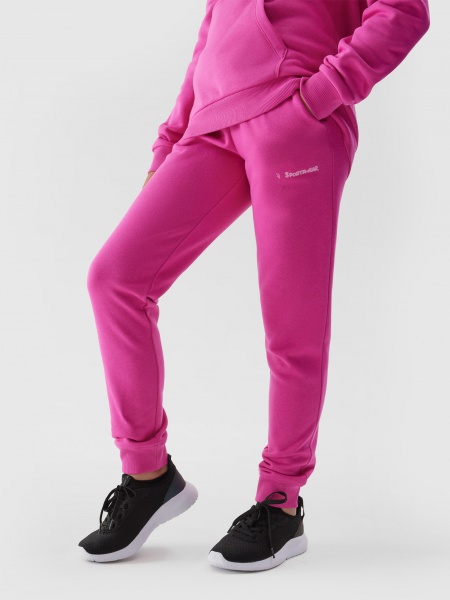 Штани 4F TROUSERS CAS F669 4FJRAW23TTROF669-54S р. 128 рожевий