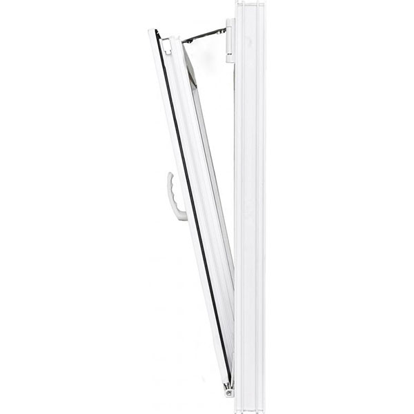 Окно поворотно-откидное ALMplast 60 1000x1000 мм правое