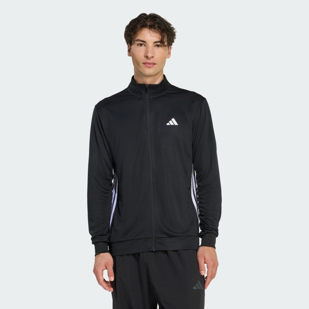 Джемпер Adidas WE ALLSET 3S TT BLACK/WHITE KA3481 р.M чорний — фото 1