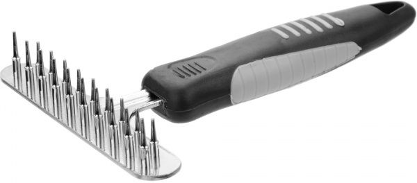 Грабли TRIXIE редкий зуб двухрядные 11х15 см 2407