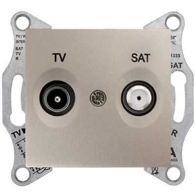 Розетка Sedna SDN3401668 титан