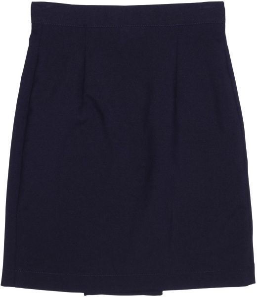 Юбка для девочек плахта с вышивкой Україна р.158-164 темно-синий С009Д 