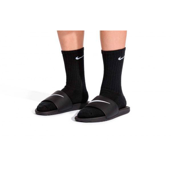 Шлепанцы Nike Kawa 819352-001 р. US 6Y черный