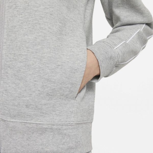 Джемпер Nike W NSW FZ HOODIE MLNM FLC CZ8338-063 р. S сірий