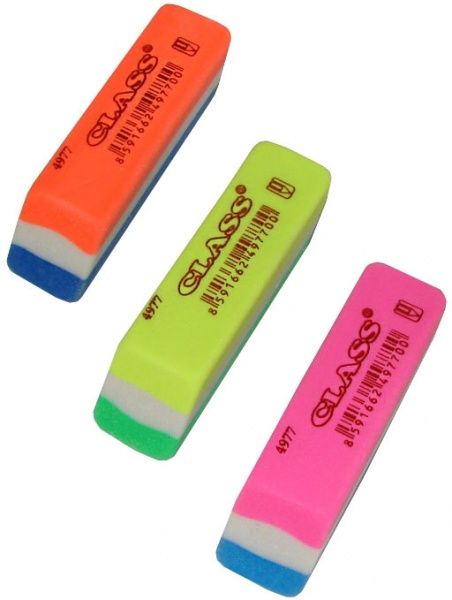 Ластик для карандашей 4977 техцветная CLASS