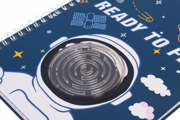 Книга для нотаток Космічна подорож 60 аркушів А5