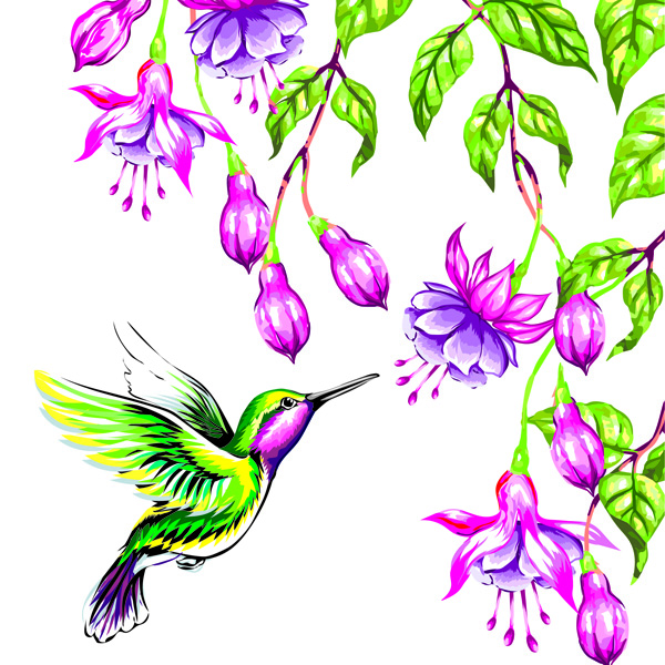 Салфетки столовые La Fleur Колибри 33х33 см 16 шт.