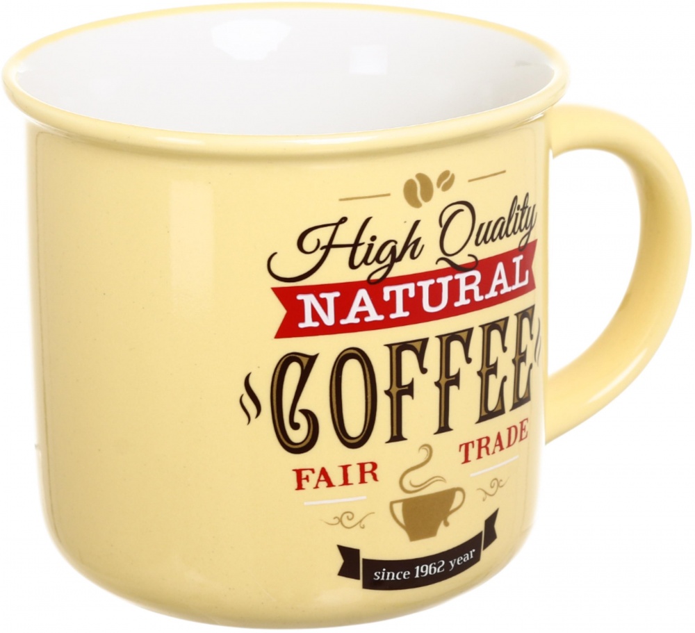 Чашка Fiora Vintage yellow 355 мл