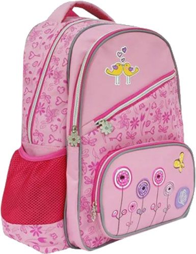 Рюкзак шкільний Olli рожевий Flowers Friends, Olli 447676 26х40х12