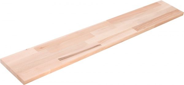 Підвіконня дерев'яне Мойсей 2000х300х40 мм бук 