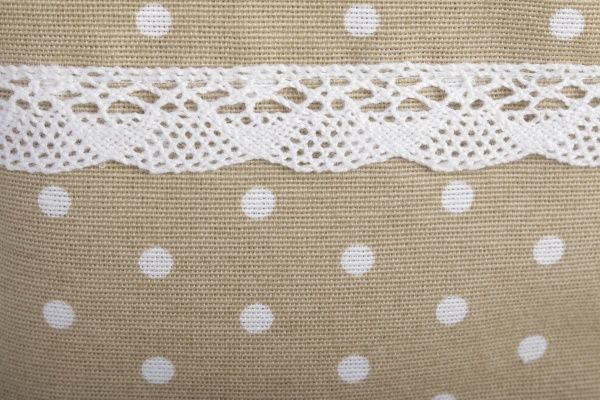 Прихватка-варежка Горох бежевый Прованс 