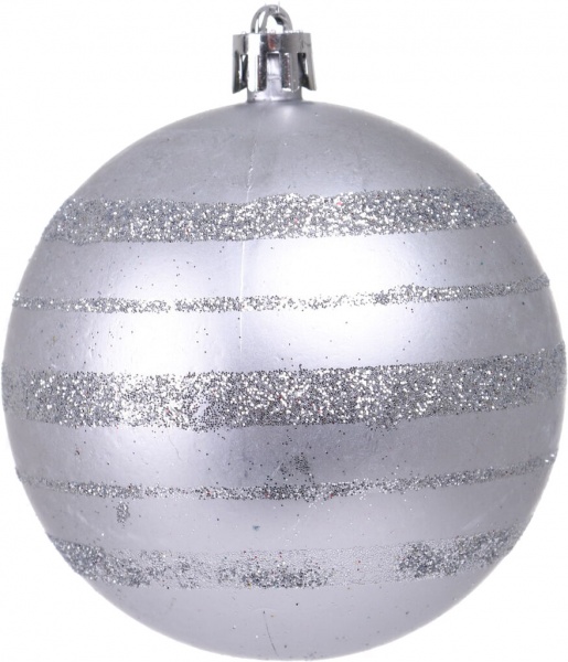 Набір ялинкових іграшок бурульки і кулі в асортименті 75 шт./уп.