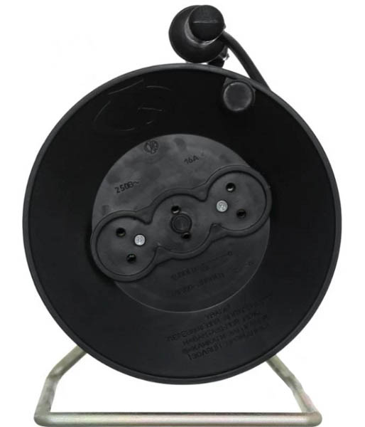 Удлинитель ОТК без заземления 3 гн. черный 40 м В-40-2х2,5