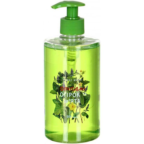 Мило рідке Origami Огірок і м'ята 500 мл
