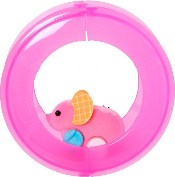 Игрушка интерактивная Little Live Pets мышонок «Вафелька» с колесом 28194