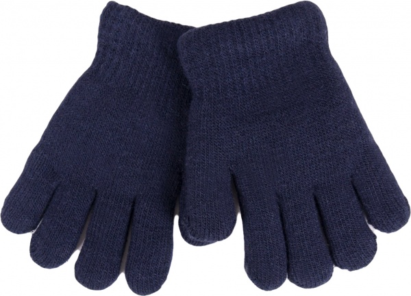 Рукавички YO! р.14 темно-синій 