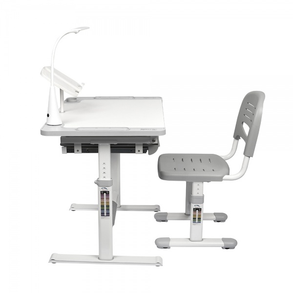 Комплект парта и стул-трансформеры FunDesk Littonia Grey