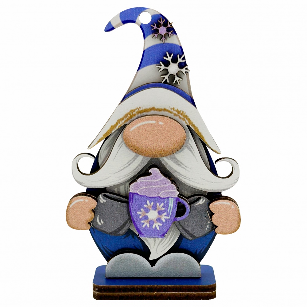 Ялинкова іграшка MIS LT Гном 12 см в асортименті