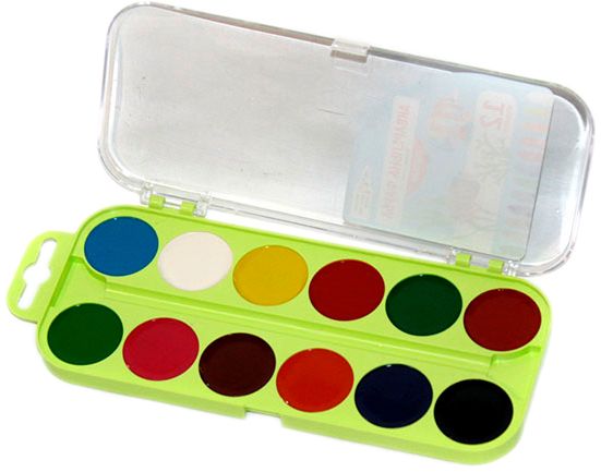 Акварель Craft & Joy 12 кольорів без пензля Western Industrial Group