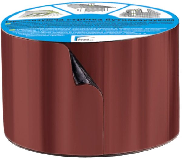 Лента герметизирующая бутилкаучуковая Aqua Protect 75 мм x 3 м красная