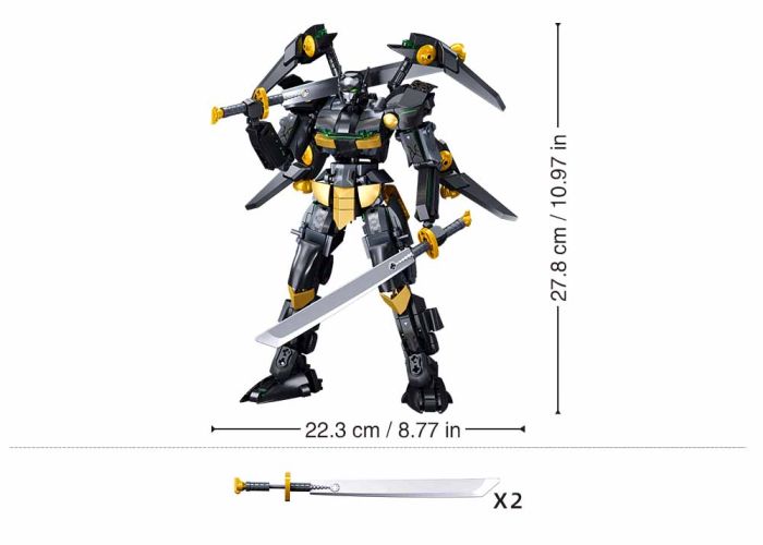 Конструктор Sluban P.R Mecha Робот M38-B1052