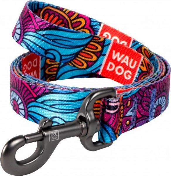 Поводок WAUDOG Nylon с рисунком Лето 1,5х122 см
