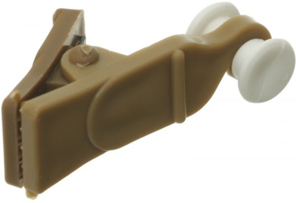 Прищіпка ОМіС с роликом 10 шт. набірний дуб золотий 