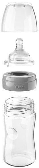 Пляшка дитяча Chicco пластикова Well-Being 150 мл з силіконовою соскою нормальний потік від 0+ 1 шт