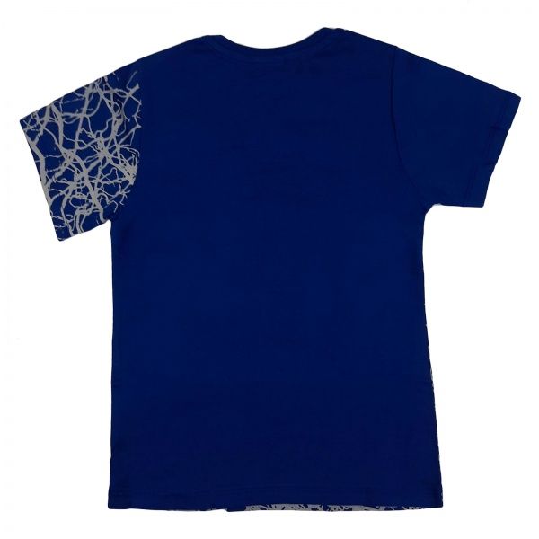 Футболка для хлопчика AKKU з літерою А р.140 синій 9076 