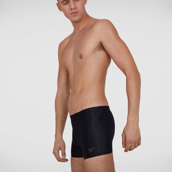 Шорти Speedo PLACEMENT_AQUASHORT_AM 8-124249023 р. 40 чорно-сірий