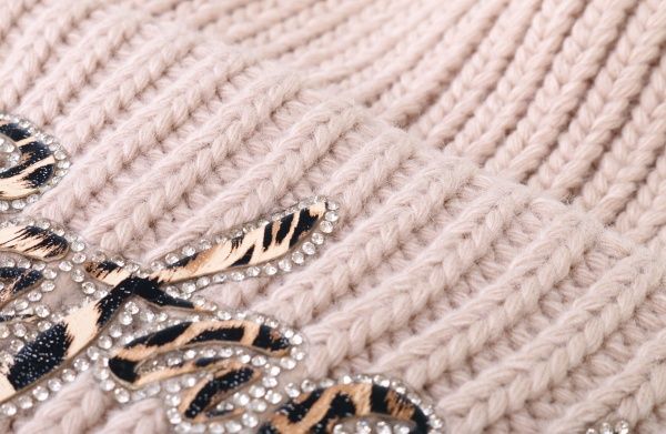 Шапка для девочек Pompona р.1 бежевый 20 Z P 15 