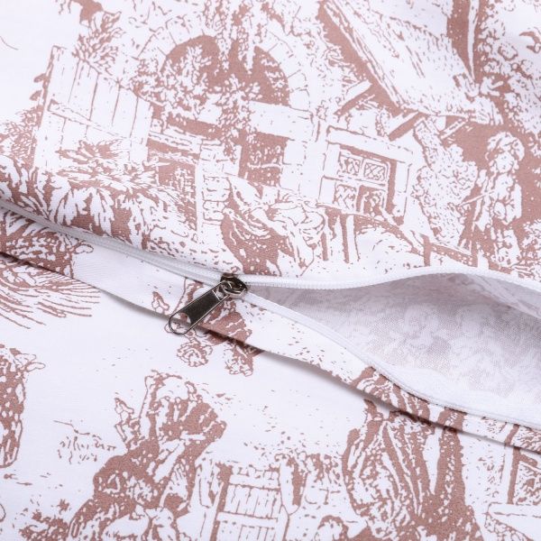 Пододеяльник Tuale 2 200x220 см ореховый Luna 