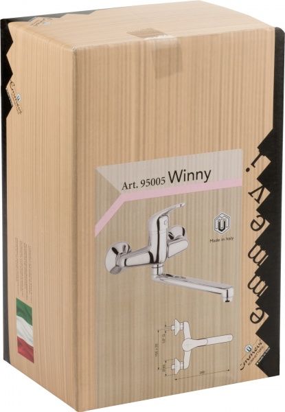 Змішувач для ванни Emmevi Rubinetterie Winny CR95005